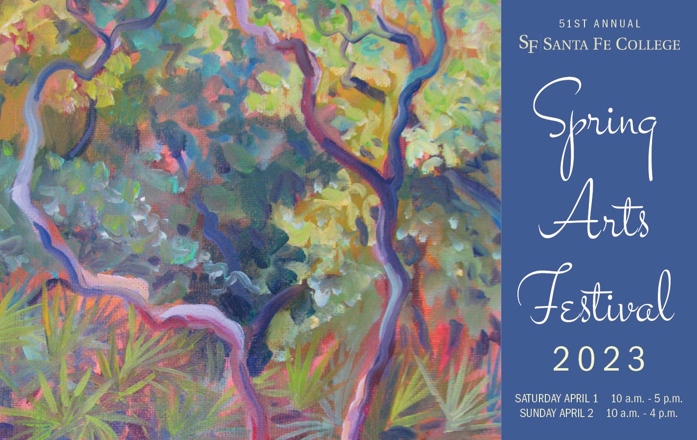 Spring Arts Festival 2023 Brochure Cover
