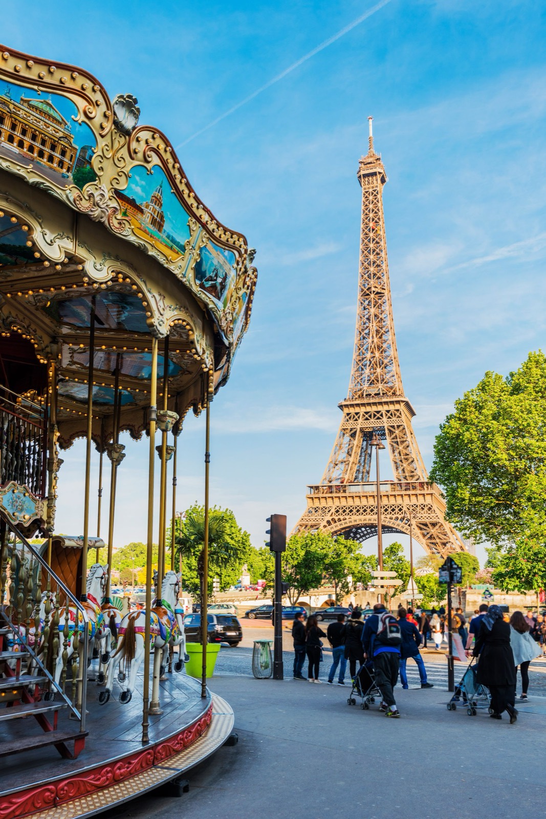 The Eiffel Tower in Paris