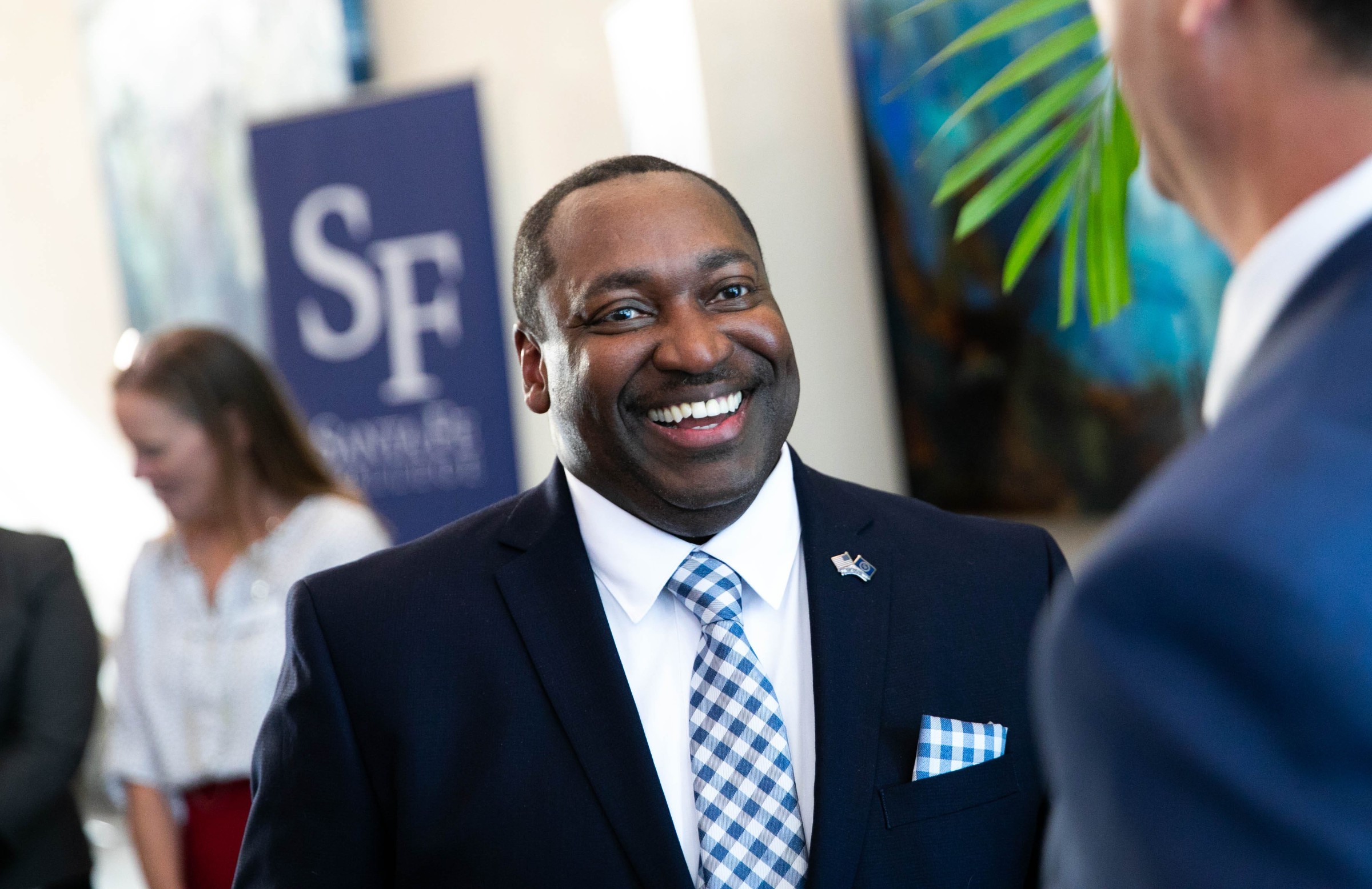 Promotional photograph of SF President, Dr. Paul Broadie