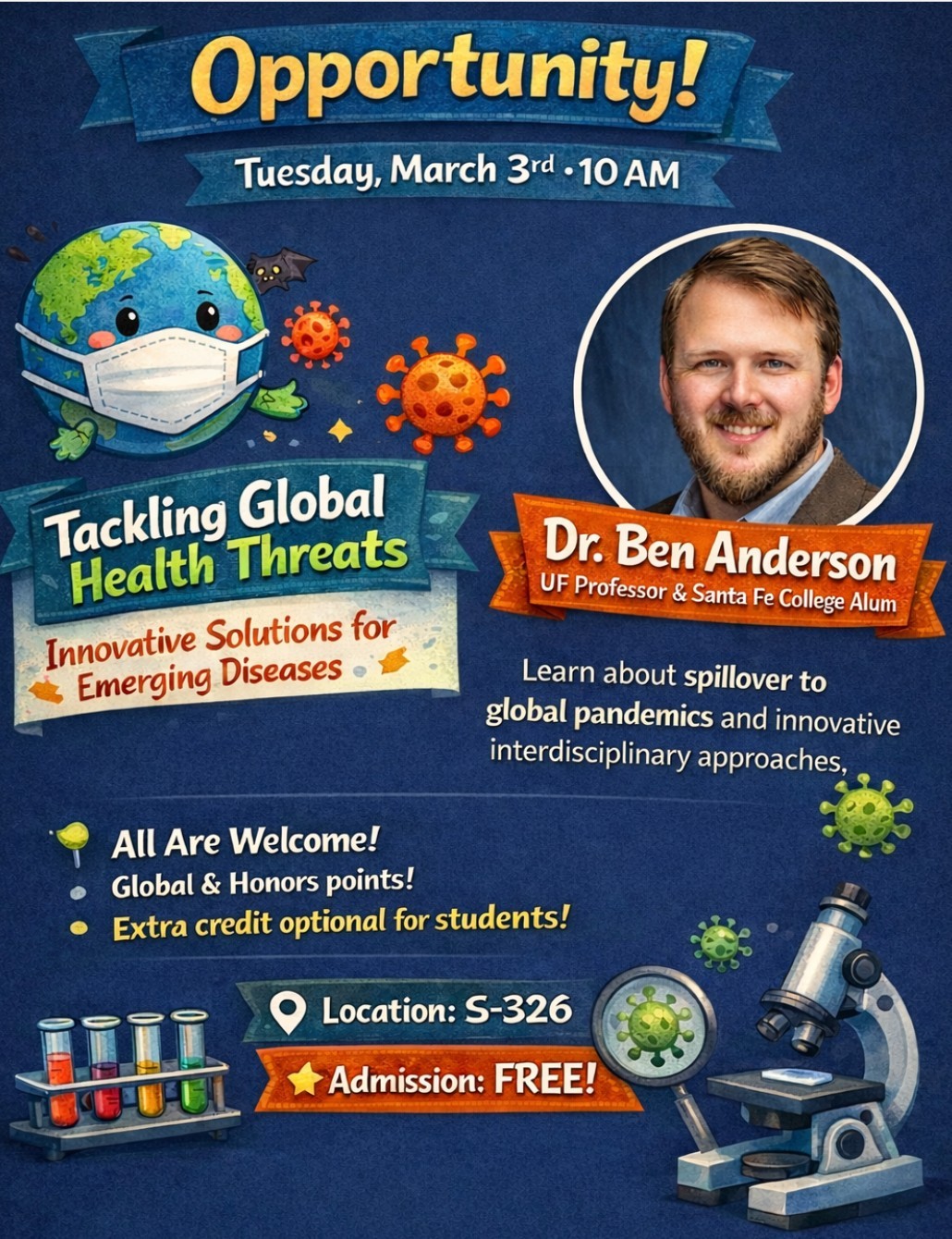 Tomorrow: SF RUE Presents Dr. Ben Anderson - Emerging Infectious Diseases